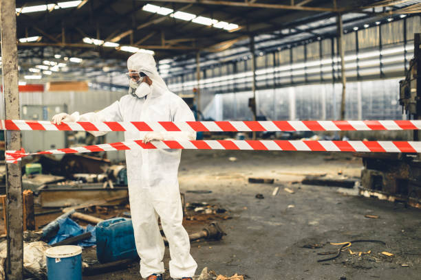 Professional Biohazard technician working in Sheridan, AR